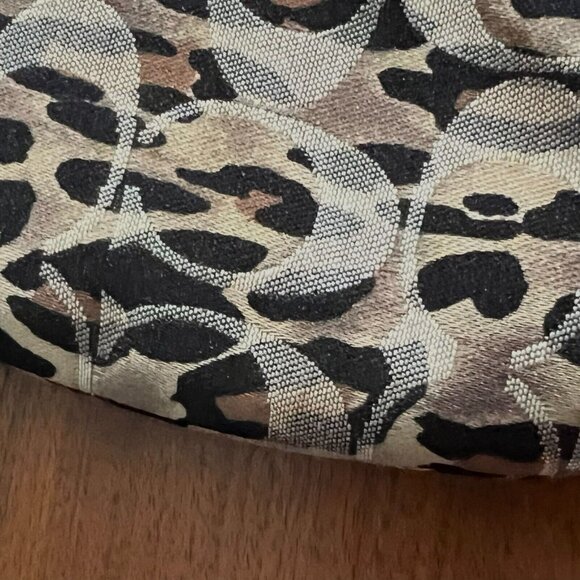 Coach Madison Top Handle Wristlet Pouch In Ocelot - Vintage - EUC - Picture 6 of 12